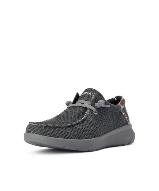 Ariat Men's Heather Charcoal Hilo Stretch Lace Shoe