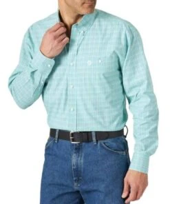 Wrangler Men's George Strait Button Down Shirt