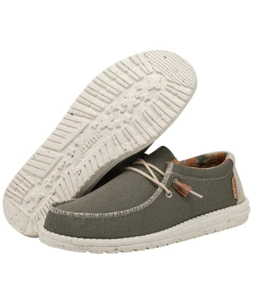 Hey Dude Men's Algae Wally ECO Sox Shoe