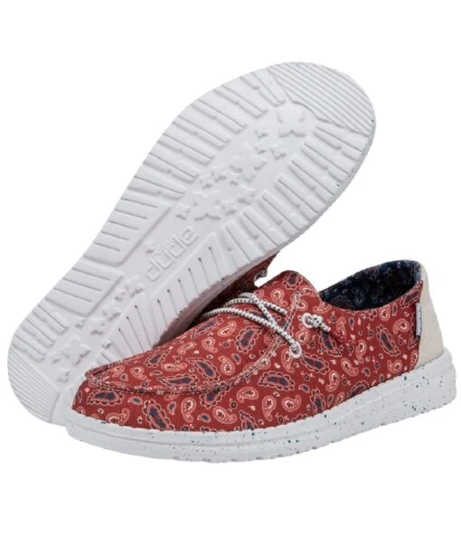 Hey Dude Women's Bandana Americana Wendy Shoe