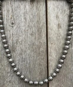 J. Forks Designs 20" Oxidized Bead Necklace