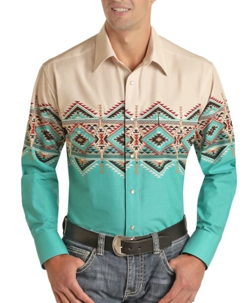 Panhandle Men's Western Snap Shirt