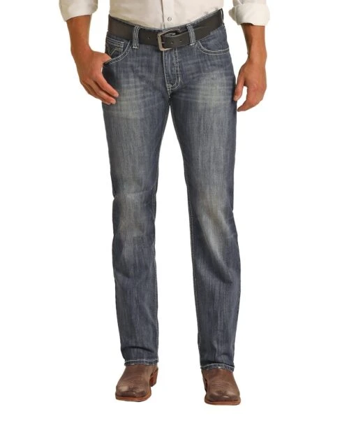 Rock & Roll Cowboy Men's Slim Fit Jean