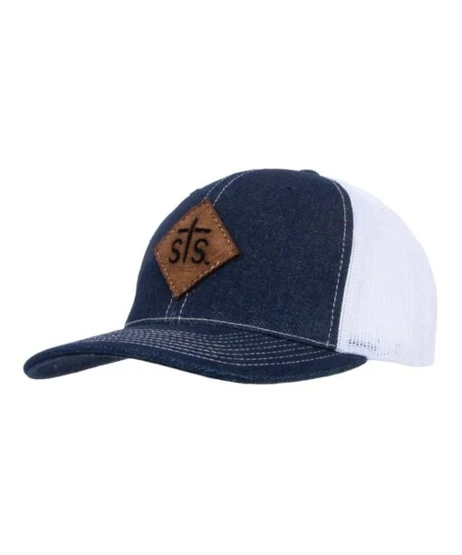 Carroll Companies Denim STS Cutout Patch Cap