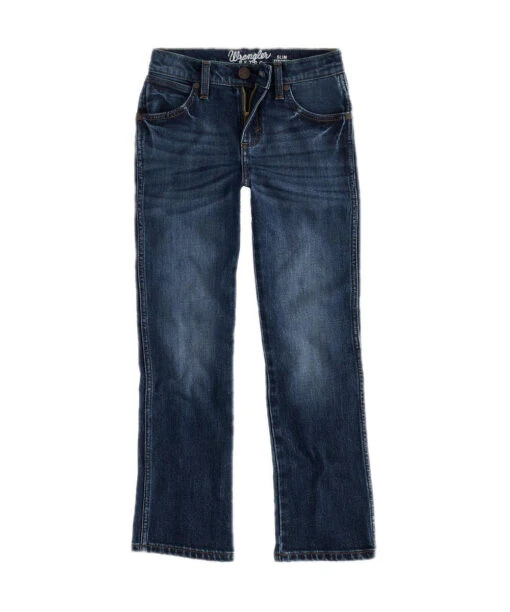 Wrangler Boys' Retro Slim Straight Jean