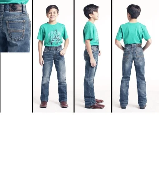 Rock & Roll Cowboy Boys' BB Gun Regular Fit Jean