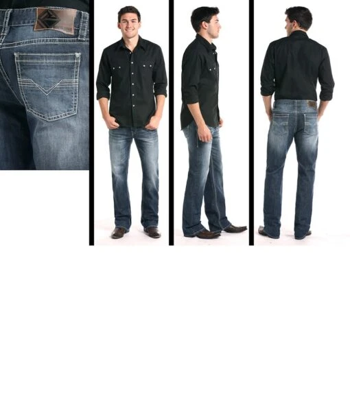 Rock & Roll Cowboy Men's Reflex Double Barrel Jean