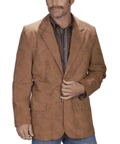 Scully Men's Big & Tall Leather Blazer